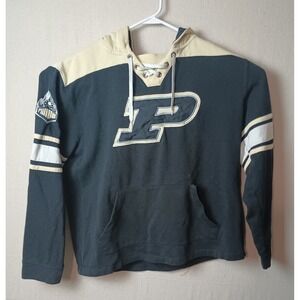 Colosseum Purdue Boilermakers Hoodie Pullover Sweatshirt Hockey  Mens L‎ L